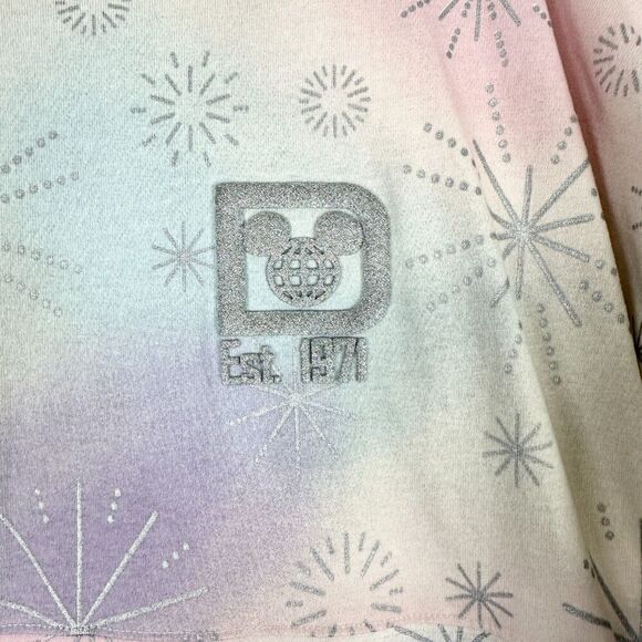 DISNEY Tye Dye Jersey with Disney Characters and Disney100 BRAND NEW. NEVER WORN - Picture 3 of 9